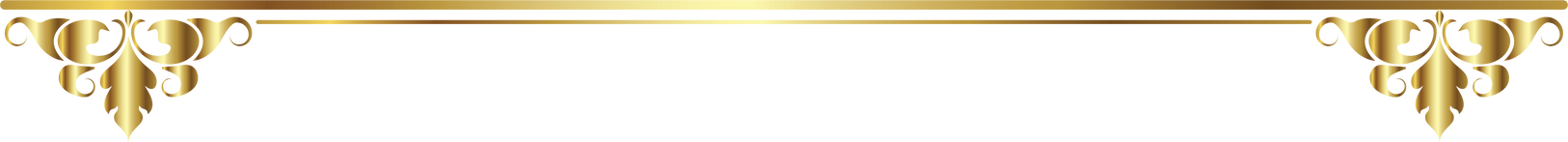 Golden Border Design Element
